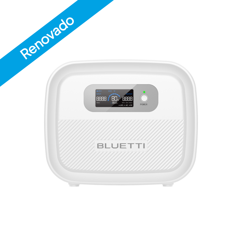BLUETTI X60 CPAP Banco de energía de 614 Wh para camping/viajes/emergencia (Renovado)