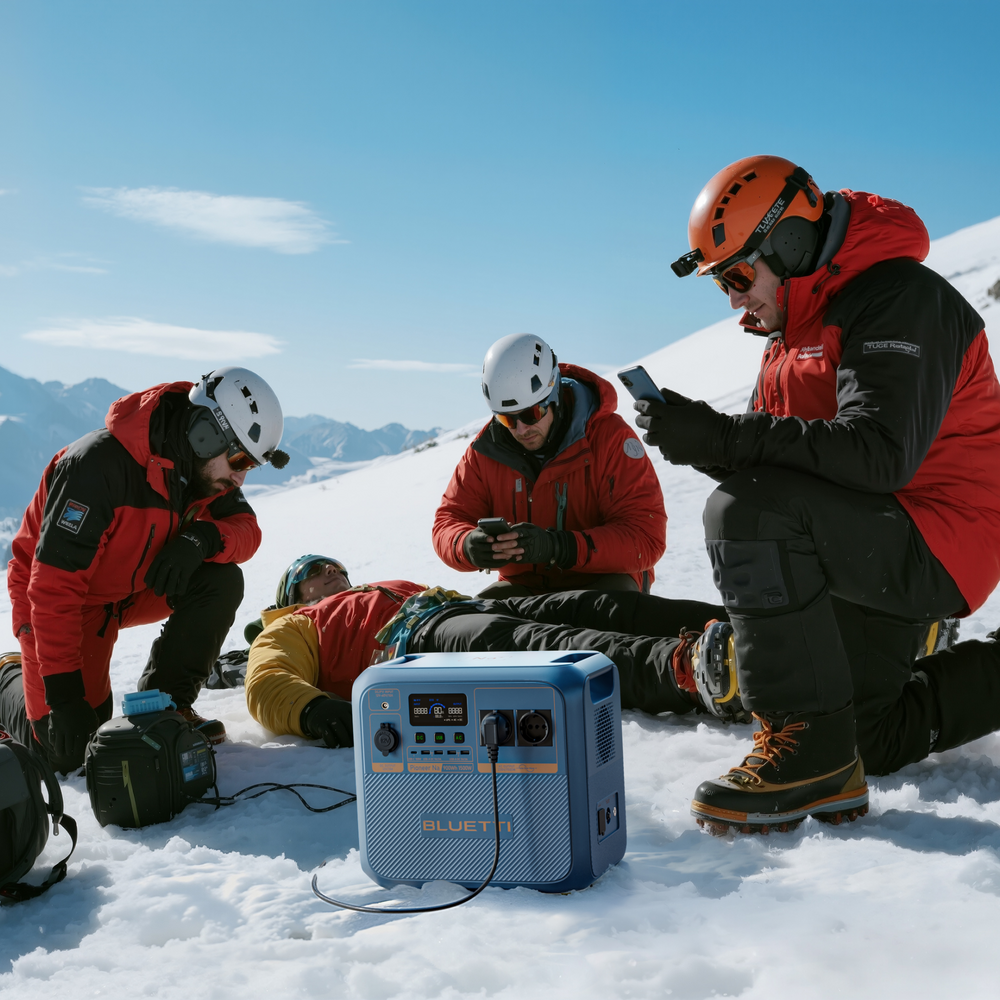 BLUETTI Pionner Na (Sodium-ion) Estación de Energía Portátil | 1.500 W 900 Wh