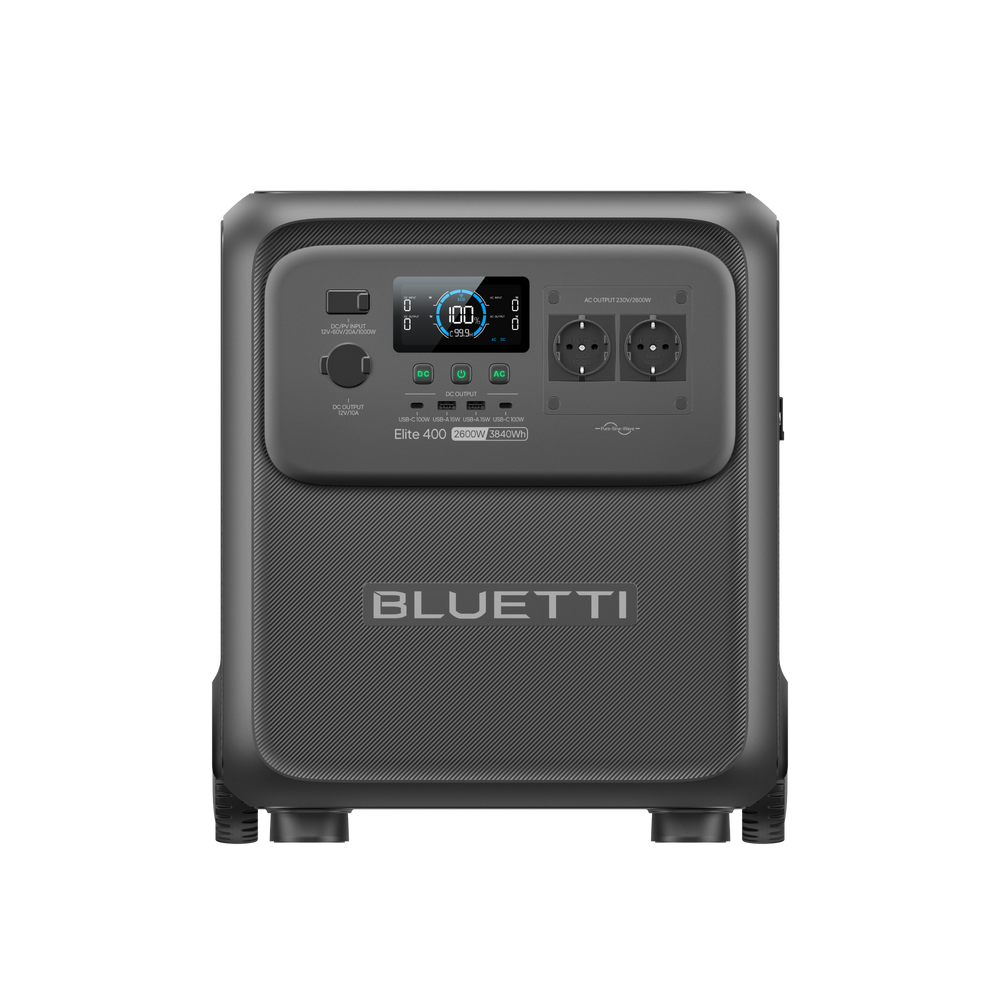 BLUETTI Elite 400 Estación de energía portátil | 2.600 W 3.840 Wh