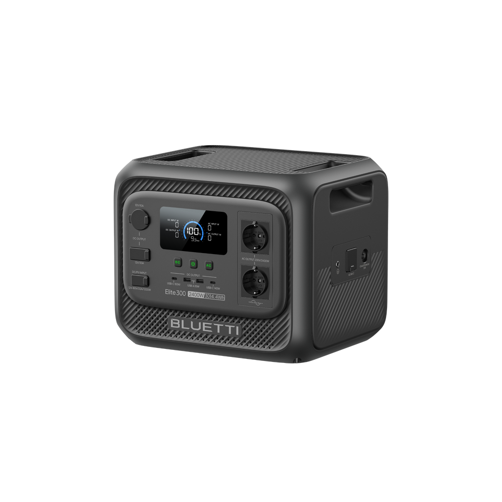 BLUETTI Elite 300 Estación de Energía Portátil | 2.400 W, 3.014,4 Wh