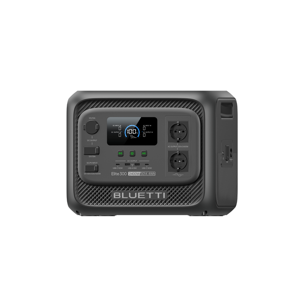 BLUETTI Elite 300 Estación de Energía Portátil | 2.400 W, 3.014,4 Wh