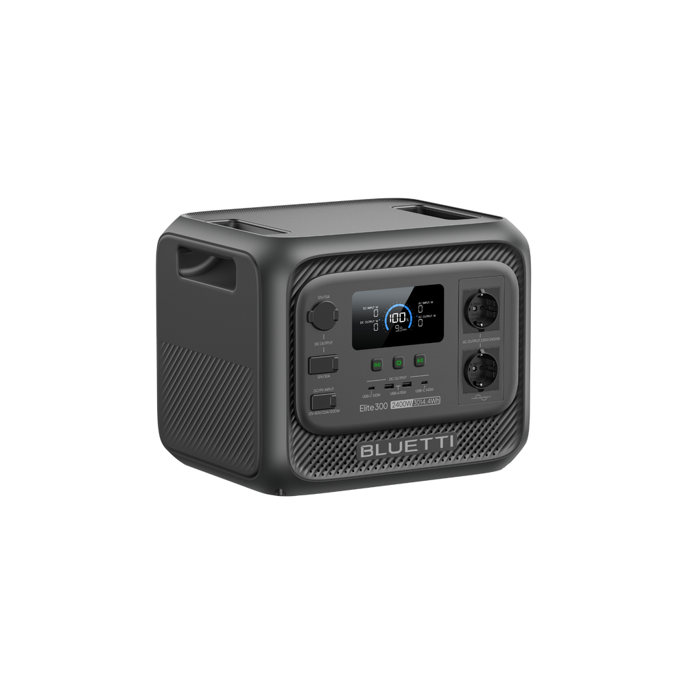 BLUETTI Elite 300 Estación de Energía Portátil | 2.400 W, 3.014,4 Wh