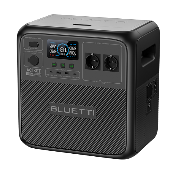 Centrală electrică portabilă BLUETTI AC180 | 1.800W 1.152Wh