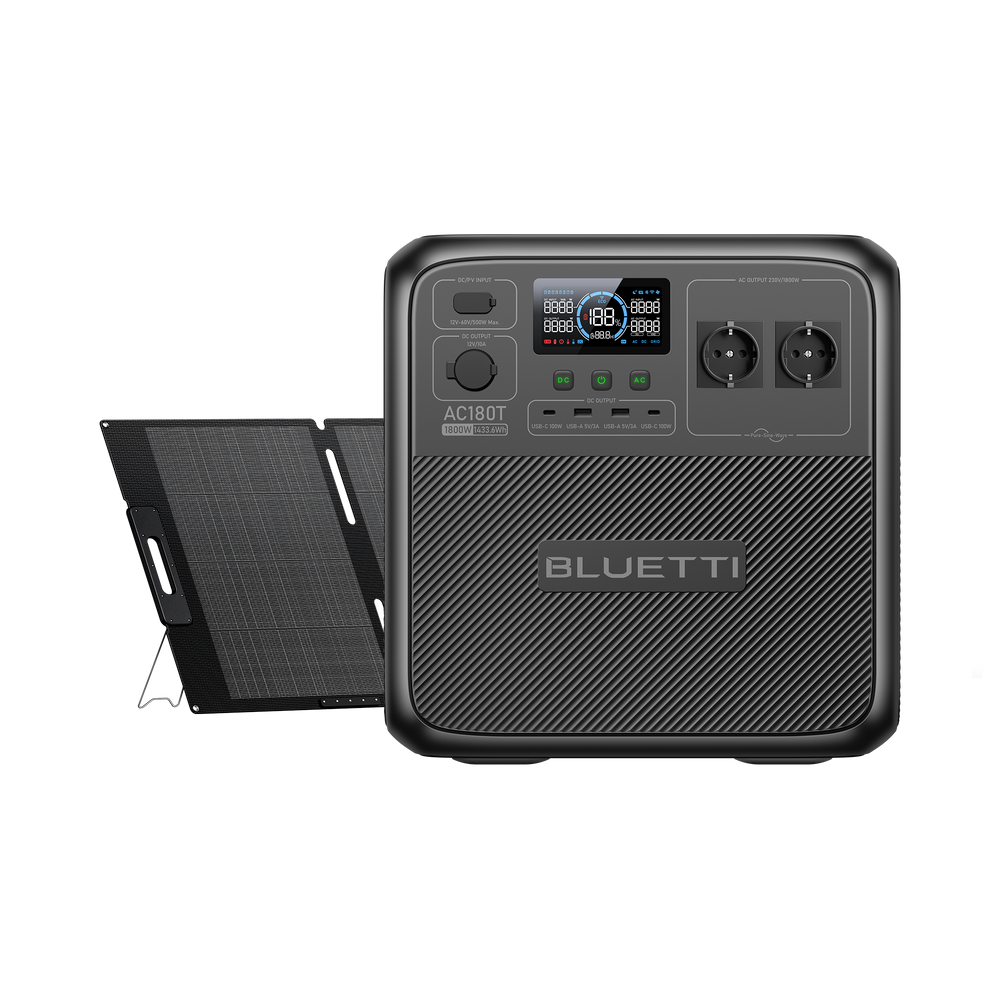 Centrală electrică portabilă BLUETTI AC180 | 1.800W 1.152Wh