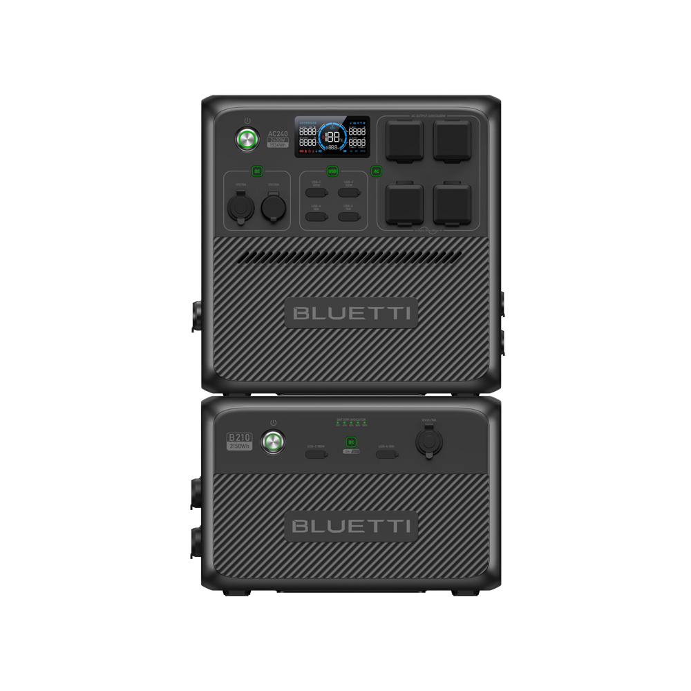 BLUETTI AC240 Estación de energía portátil | 2.400 W 1.536 Wh