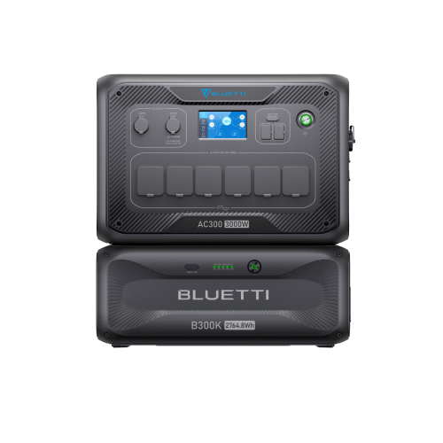BLUETTI AC300+B300K+200 W Solar | 3.000 W 2.764,8 Wh | 200 W Energía solar