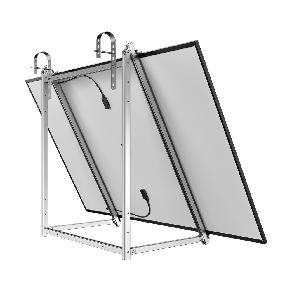 BLUETTI Paneles solares de vidrio| 2*410 W