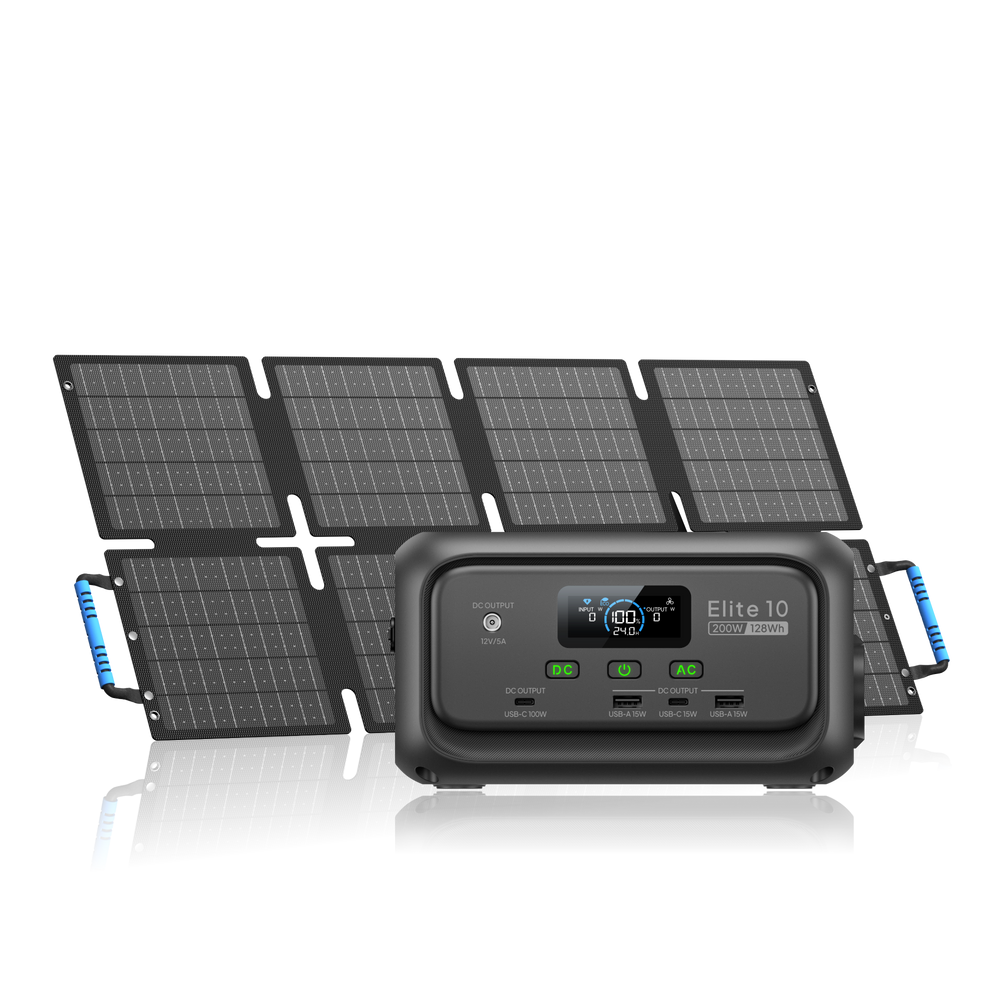 BLUETTI Elite 10 Mini Estación de energía portátil | 200 W 128 Wh