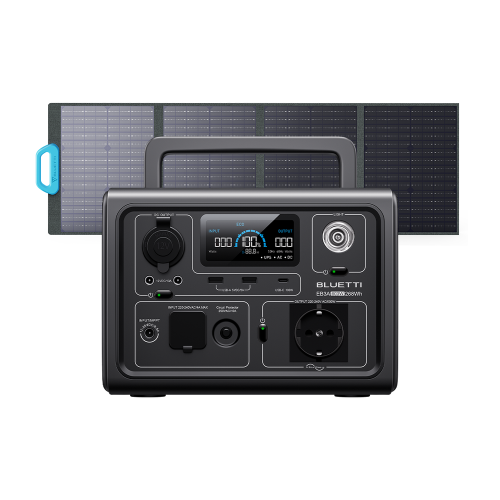 BLUETTI EB3A Estación de energía portátil | 600 W 268 Wh