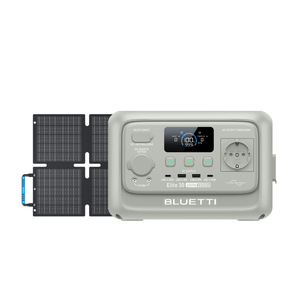 BLUETTI Elite 30 V2 Estación de energía portátil | 600 W 288 Wh