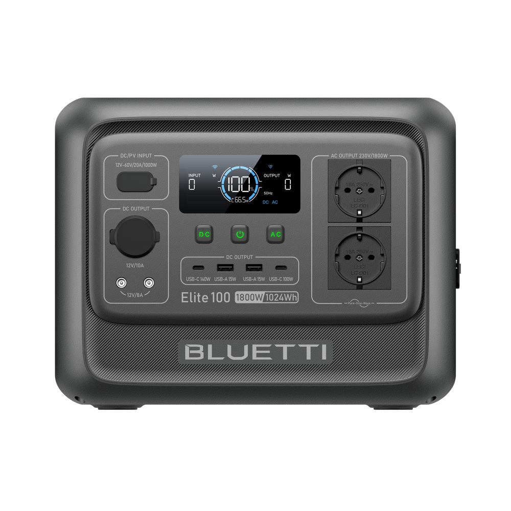 BLUETTI Elite 100 V2 Estación de energía portátil| 1.800W 1.024Wh (Amazon)