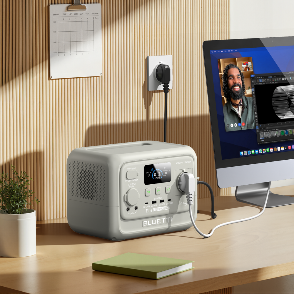 BLUETTI Elite 30 V2 Estación de energía portátil | 600 W 288 Wh