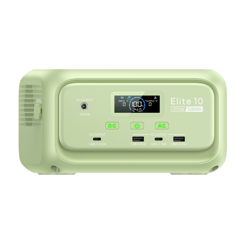 BLUETTI Elite 10 Mini Estación de energía portátil | 200 W 128 Wh