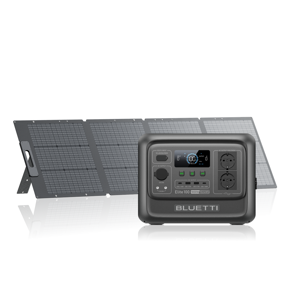BLUETTI Elite 100 V2 Estación de energía portátil| 1.800W 1.024Wh
