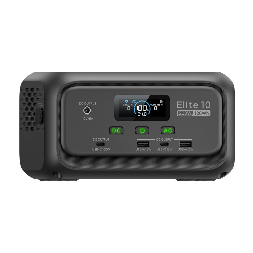 BLUETTI Elite 10 Mini Estación de energía portátil | 200 W 128 Wh