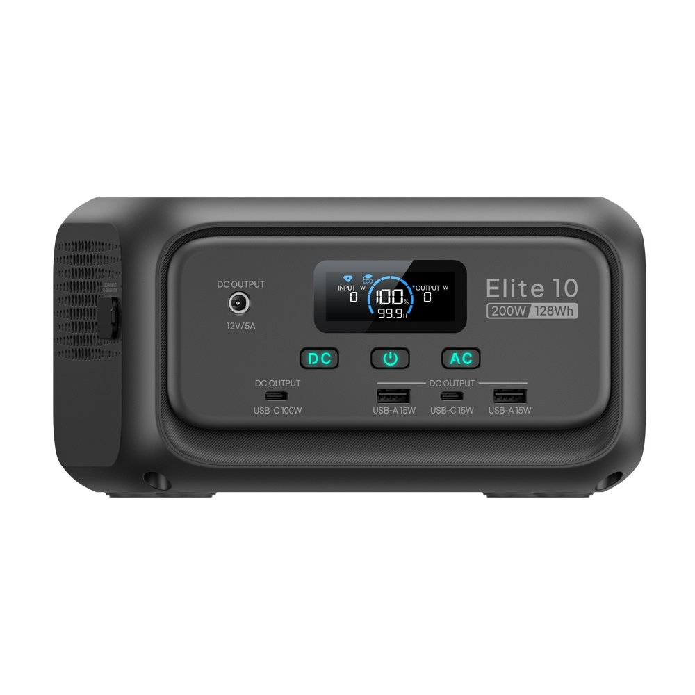 BLUETTI Elite 10 Mini Estación de energía portátil | 200 W · 128 Wh (Amazon)