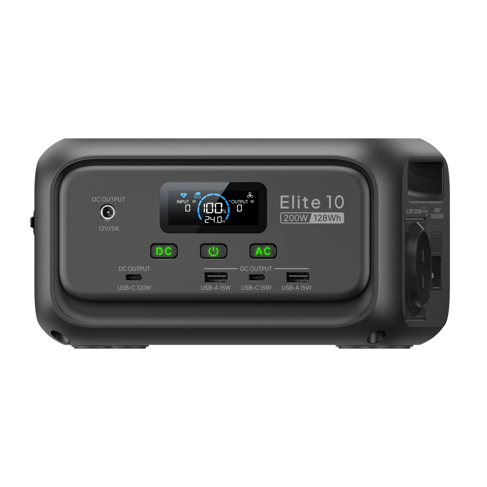 BLUETTI Elite 10 Mini Estación de energía portátil | 200 W · 128 Wh (Amazon)