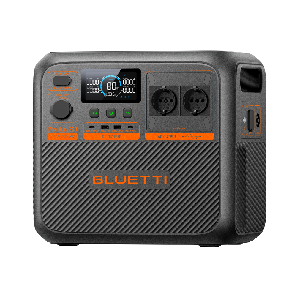 BLUETTI Premium 200 V2 Estación de energía portátil | 2.700 W 2.073 Wh