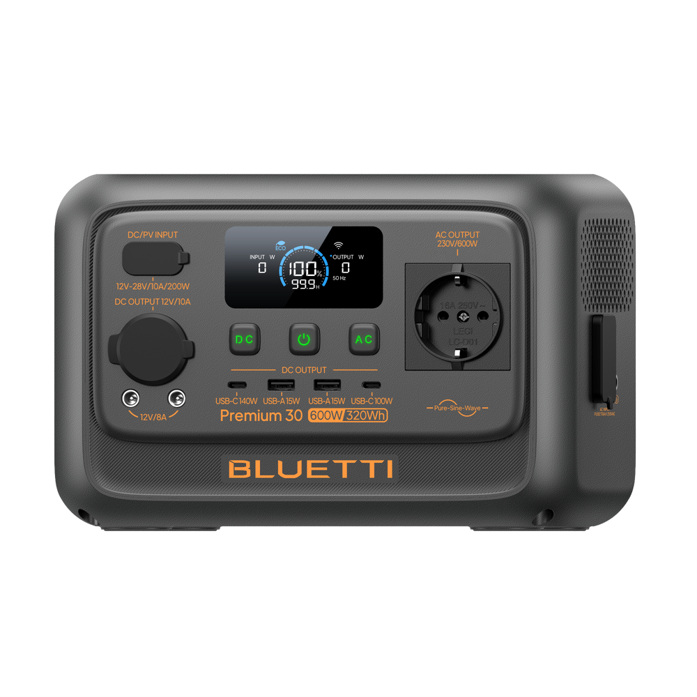 BLUETTI Premium 30 V2 Estación de energía portátil | 600 W 320 Wh