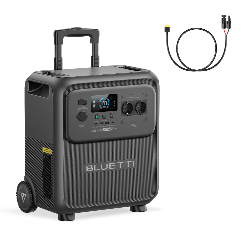 BLUETTI Elite 400 Estación de energía portátil | 2.600 W 3.840 Wh (Amazon)
