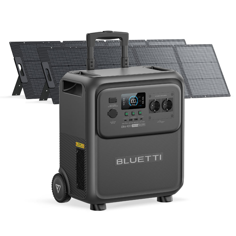 BLUETTI Elite 400 Estación de energía portátil | 2.600 W 3.840 Wh (Amazon)