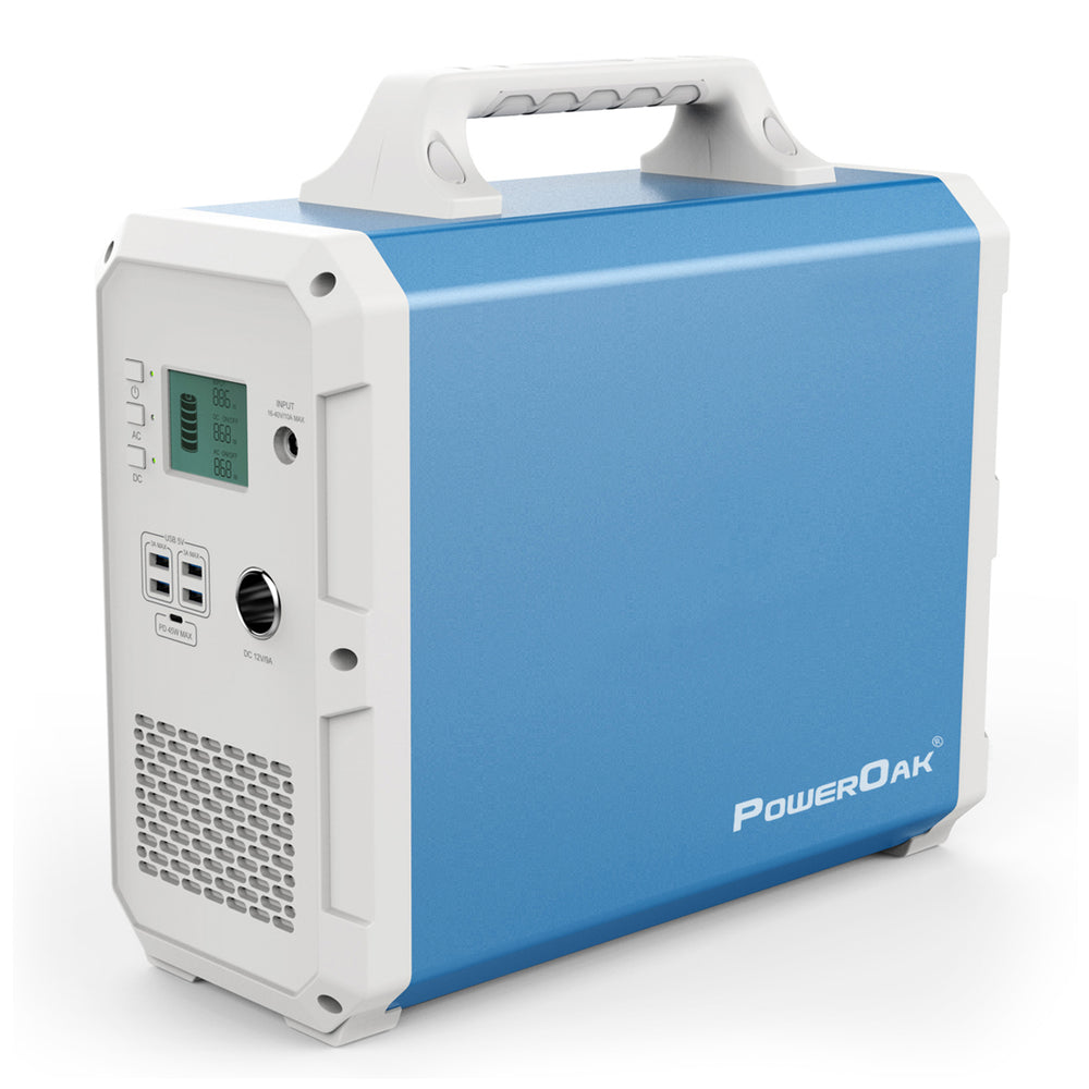 BLUETTI EB240 Estación de energía solar - 1.000 W | 2.400 Wh