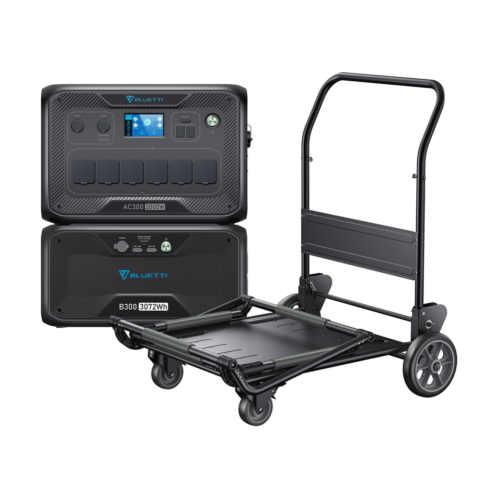 BLUETTI AC300 + B300 + PV350 Generador solar kit