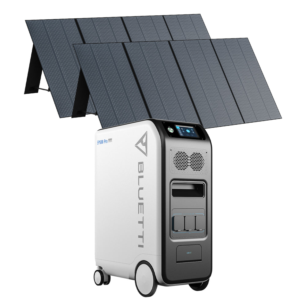 BLUETTI EP500Pro Solar Power Station | 3,000W 5,100Wh