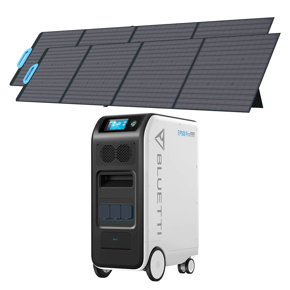BLUETTI EP500Pro Solar Power Station | 3,000W 5,100Wh