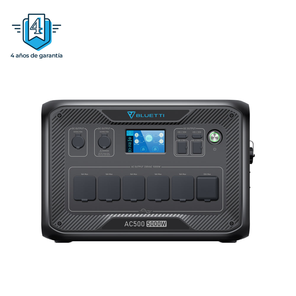 BLUETTI AC500 + B300S Hushållsbatteri | 5 000 W 3 072 Wh