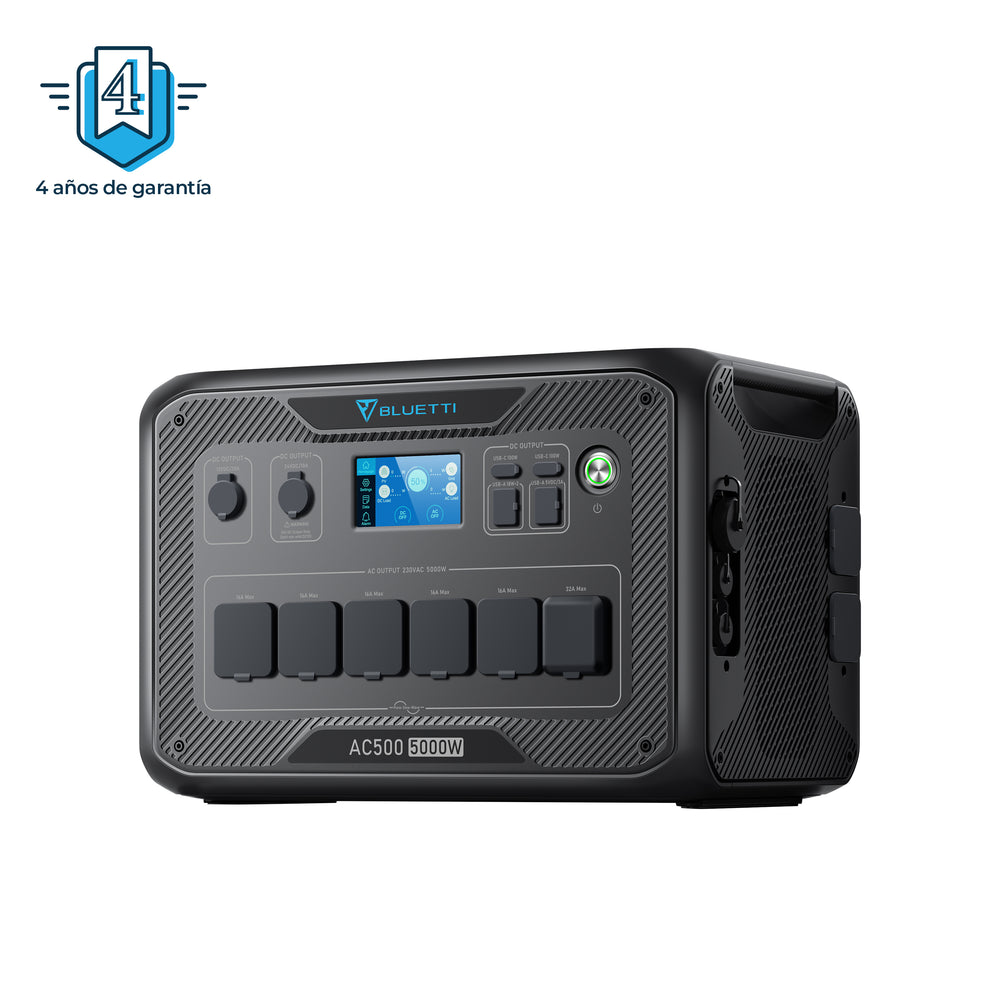BLUETTI AC500 + B300S Hushållsbatteri | 5 000 W 3 072 Wh