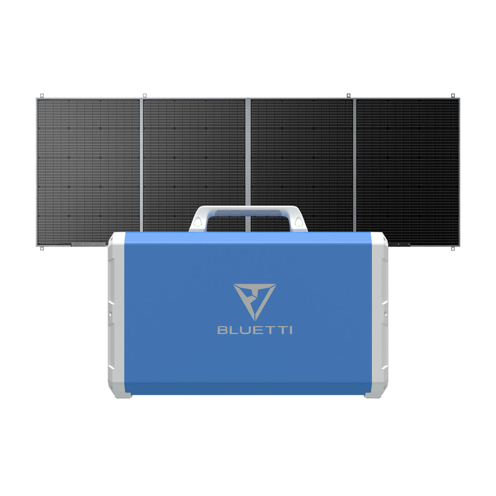 BLUETTI EB240 Estación de energía solar - 1.000 W | 2.400 Wh