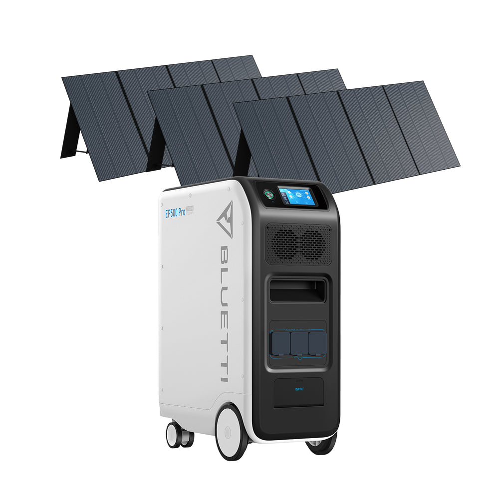 BLUETTI EP500Pro Solar Power Station | 3,000W 5,100Wh