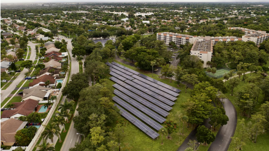 Plantación solar remota de una comunidad de vecinos