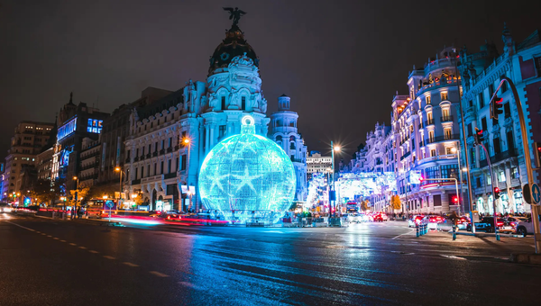 Madrid en navidad