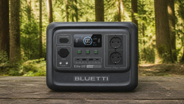 BLUETTI Elite 100 V2 generador solar portátil exterior