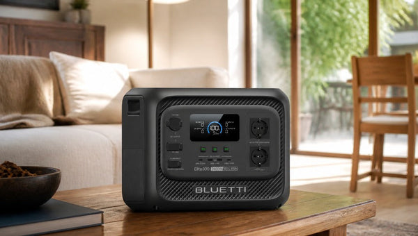 BLUETTI Elite 300 en entorno de ahorro energético