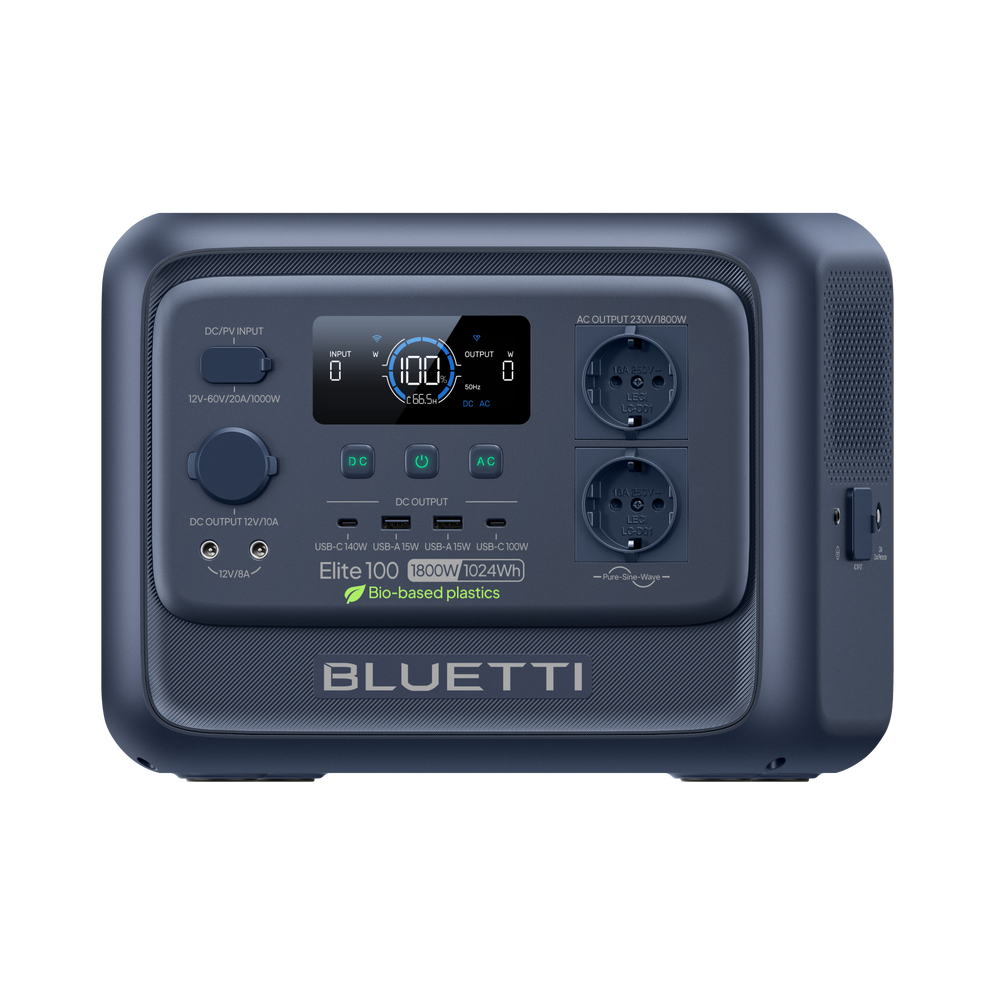 BLUETTI Elite 100 V2 Estación de energía portátil| 1.800W 1.024Wh