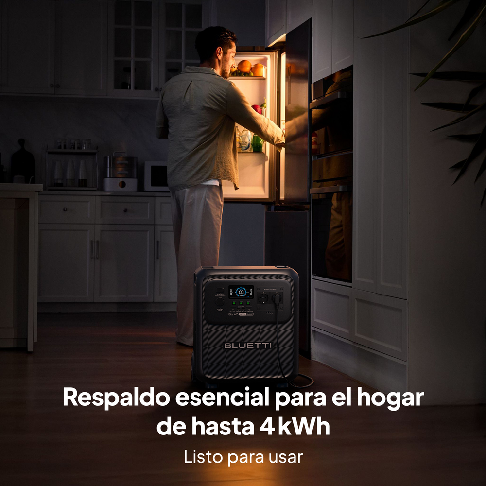 BLUETTI Elite 400 Estación de energía portátil | 2.600 W 3.840 Wh