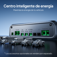 BLUETTI Charger 2 | Cargador DC dual de 1200 W con alternador y energía solar