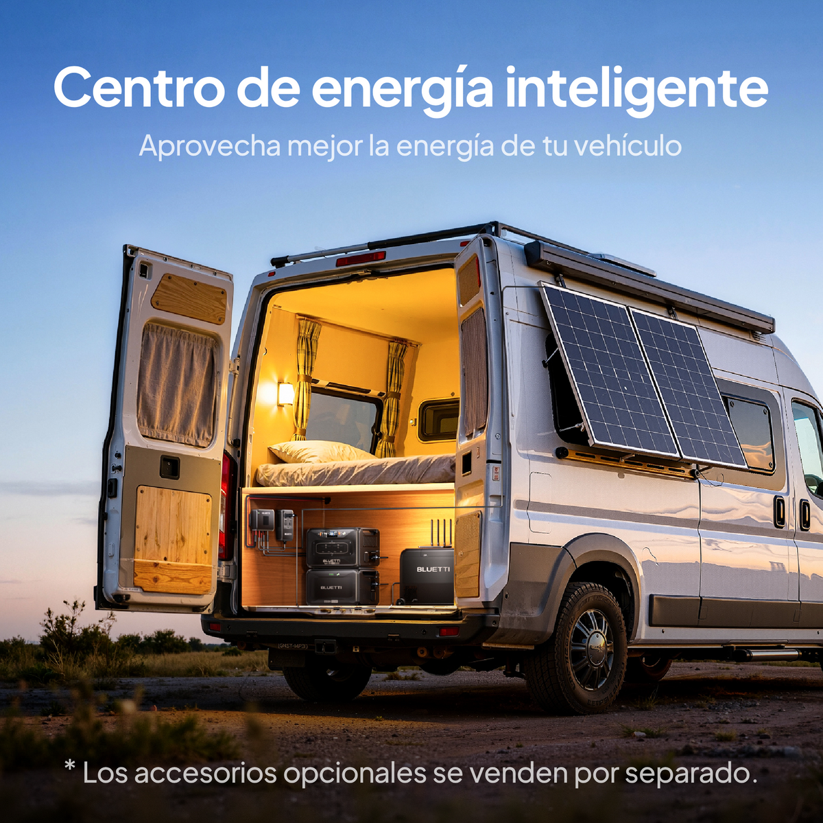 BLUETTI Charger 2 | Cargador DC dual de 1200 W con alternador y energía solar