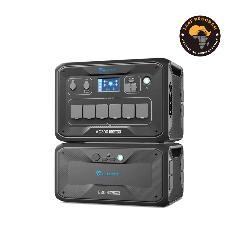 BLUETTI AC300+B300 Batería doméstica | 3.000 W 3.072 Wh