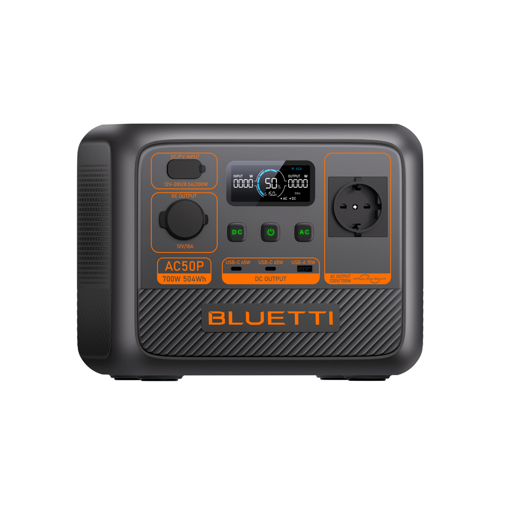 BLUETTI AC50P Estación de energía portátil | 700 W 504 Wh