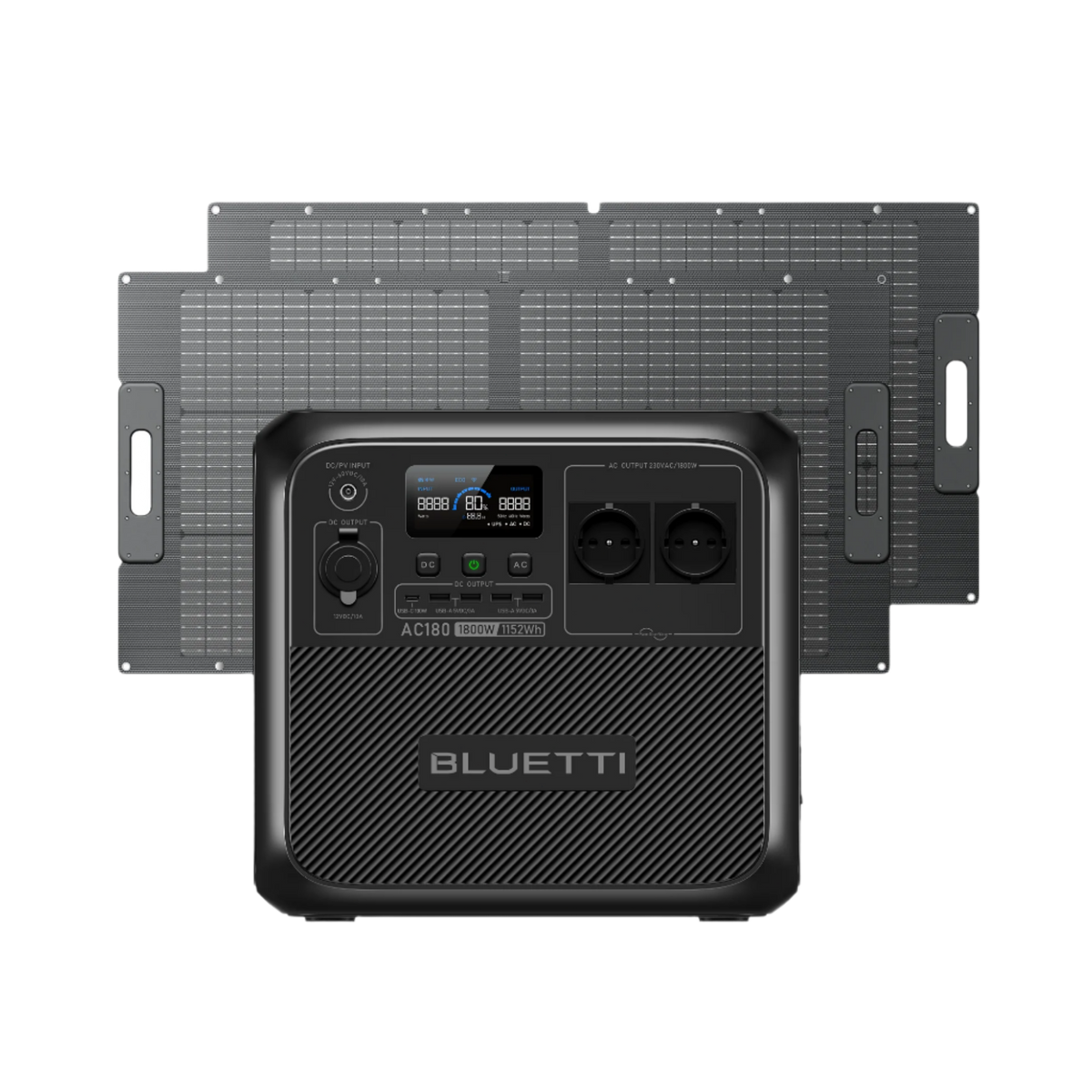 BLUETTI AC180 Estación de energía portátil | 1.800 W 1.152 Wh