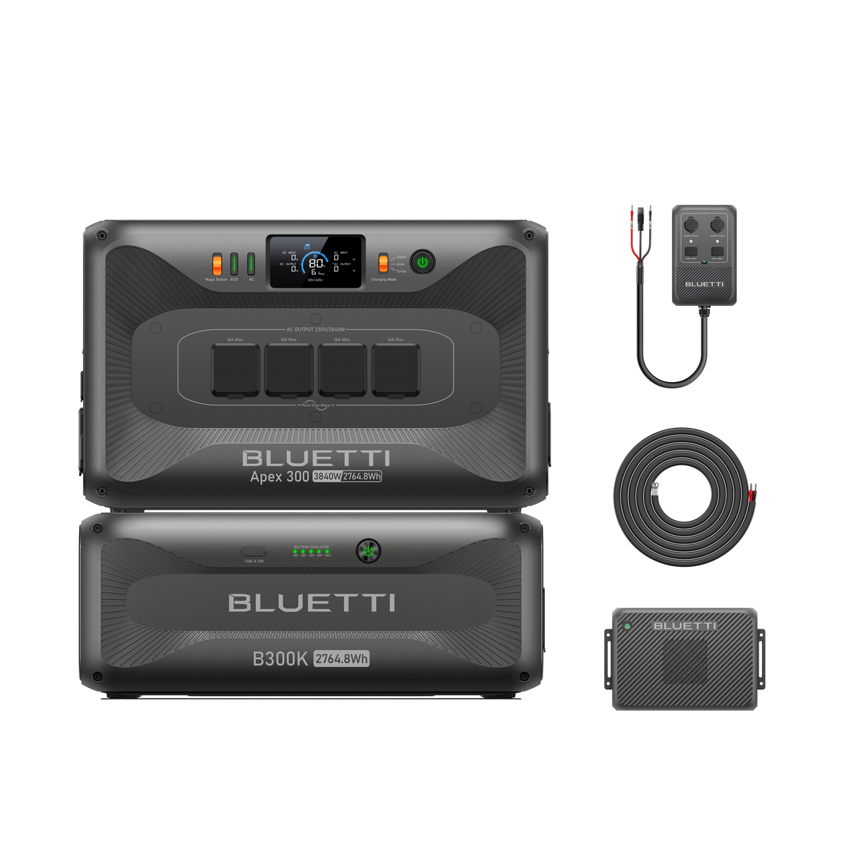 Apex 300+B300K+Charger 2+DC Hub