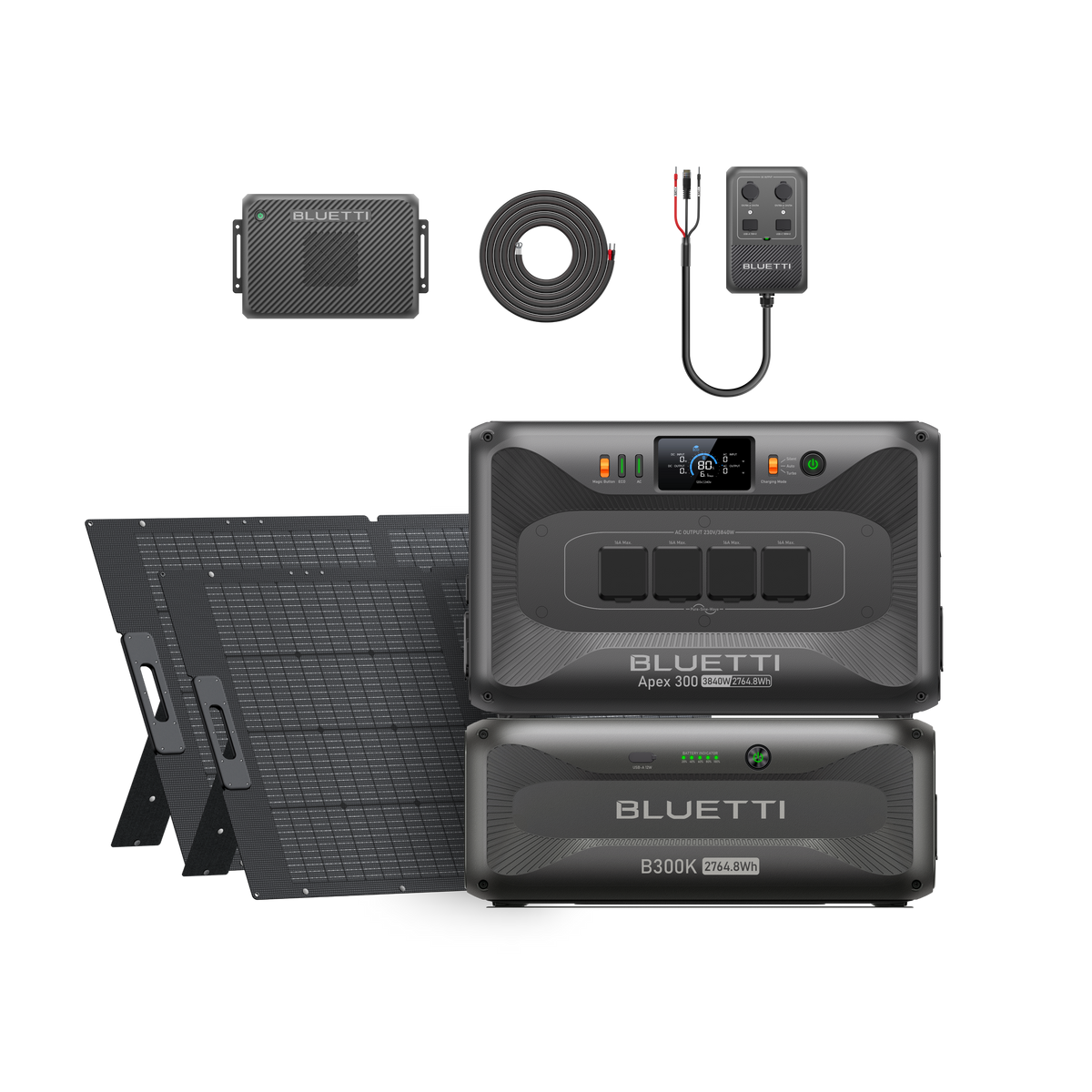 Apex 300+B300K+Charger 2+DC Hub+2*350W