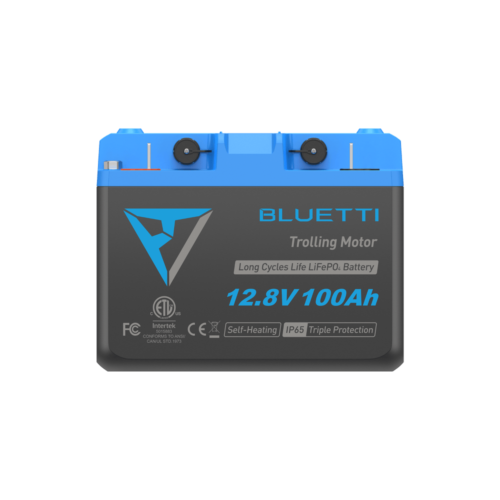 B1210 Batería LiFePO₄ para motor fueraborda | 12,8 V, 100 Ah (Amazon)