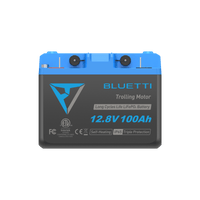 B1210 Batería LiFePO₄ para motor fueraborda | 12,8 V, 100 Ah (Amazon)