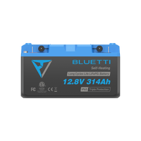 B1232 Batería LiFePO₄ | 12,8 V, 314 Ah (Amazon)