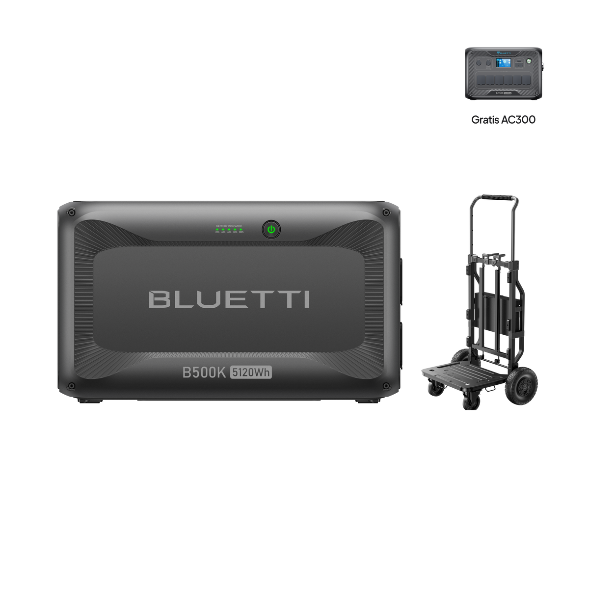 B500K+Carrito plegable 2(Gratis AC300)